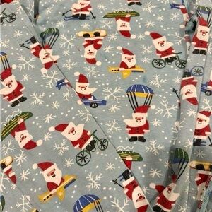 Hanna Andersson Santa Long John Kids Pajamas Size 160 (14)